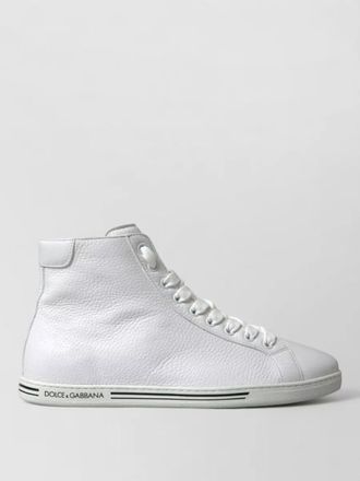 Dolce & Gabbana leather high-top sneakers