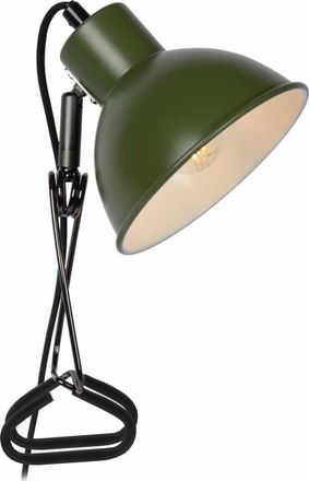 Lucide Delight Moys L&aacute;mpara Con Pinza Verde Dise&ntilde;o Retro Acero