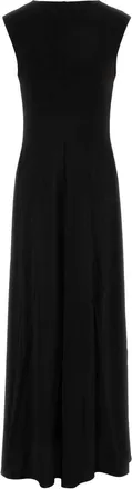 Sportmax Womens Black Stretch Viscose Fervida Dress Nero Abiti