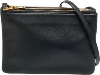 Celine Pre-owned Cross Body Bags, female, Black, Size: ONE SIZE Pre-owned Vintage Cross Body Bag