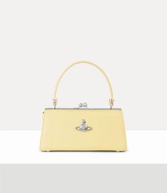 Vivienne Westwood Doll XL Bag Pu Smooth Pastel-yellow