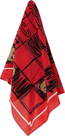 Moschino Winter Scarves - Dames - Wintersjaals - Rood - ONE Size - Accessoires