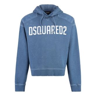 Dsquared2 Hombre, Sudaderas, Azul, Talla: S