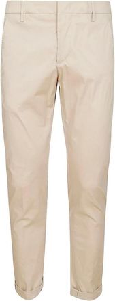 Dondup Heren, Broeken, Beige, Maat: W30 Katoen