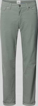 Brax Brax Hose mit Ges&auml;&szlig;taschen Modell Cadiz in Hellgruen, Gr&ouml;&szlig;e 38/32