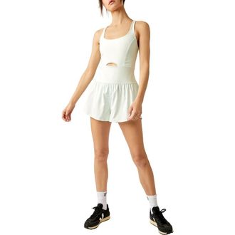 Free People FP Movement Righteous Runsie Romper in Eucalyptus at Nordstrom Rack, Size Large