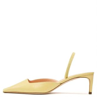 Rupert Sanderson Womens Aminta Slingback Heel In Buttercup