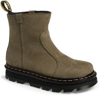 Dr. Martens Zebzag Rigger Boot in Dms Olive at Nordstrom, Size 11Us