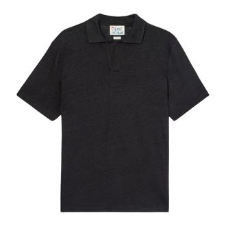 MC2 Saint Barth Heren, Tops, Zwart, Maat: 3XL Linnen