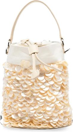 Staud Lila Mini Bag - female - STAUD - Bucket Bags - Beige - ONE SIZE - Bags