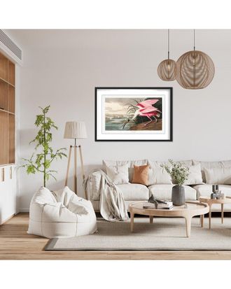 Ready2HangArt Roseate Spoonbill From Birds Of America (1827) By John James Audubon Wall Art