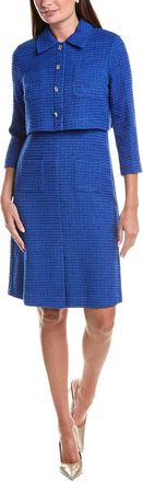 Teri Jon by Rickie Freeman Boucle Sheath Dress