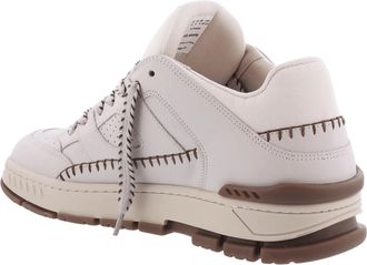 Axel Arigato Low-Top Sneaker - Dames Area Lo Sneaker Stitch Beige - Gr. 37 (EU) - in Beige - für Damen