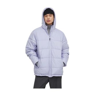 Vans Old Skool Hooded Quilted Jacket - Heren - Winterjassen - Paars - XL - Leer - Jassen