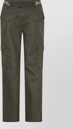 Burberry freja womens cargo trousers belt loop design