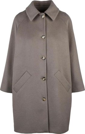 Guttha Raglan Coat - Grey