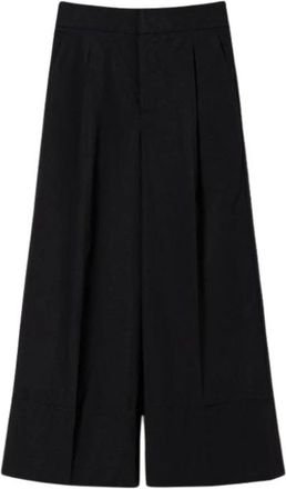 Twinset Dames, Broeken, Zwart, Maat: 2XS Katoen