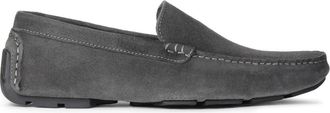 Kazar Heren grafiet mocassins - Heren - Bootschoenen - Grijs - 42 EU - Leer - Schoenen