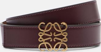 Loewe Anagram leather belt