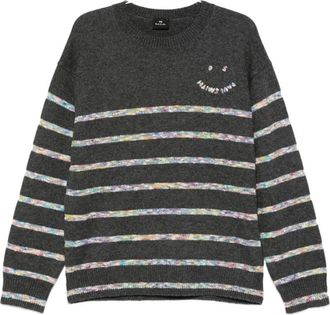 Paul Smith Grijze Trui Stijlvol Aw 25 - Heren - Ronde hals truien - Grijs - L - Truien & Vesten