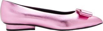 Ferragamo Viva Leather Ballet Flat