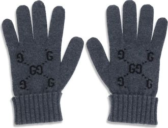 Gucci Cashmere Gg Gloves