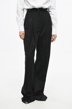 Max Mara SPORTMAX Double-pleated KIENS Palazzo Pants size 38