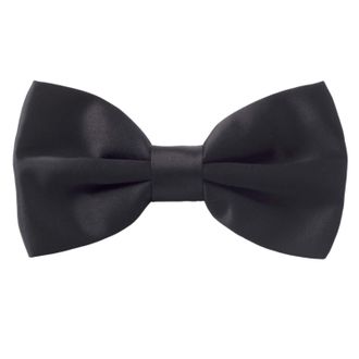 Alizeal Fashion Adjustable Pre-tied Holiday Bow Ties for Men, Black(Size: One Size)