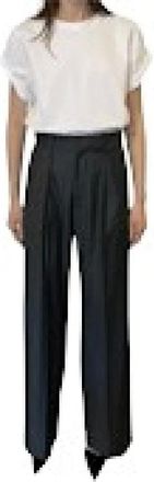 Victoria Beckham Pantaloni Ethel - - Trousers - Donna - Verde - S