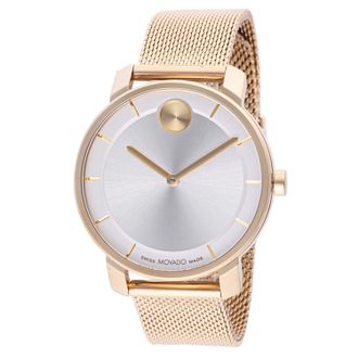 Movado Womens Bold Silver Dial Watch