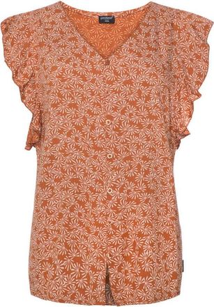 Protest Blusenshirt PROTEST Bluse PRTCOCOSOLO, Damen, Gr. L, braun (squirrelbraun), Obermaterial: 100% Viskose CV., Shirts Blusenshirt