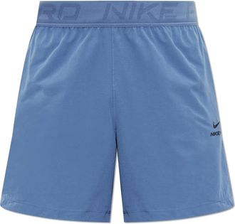 Nike Pro Training Dri-FIT Shorts - Heren - Korte sportbroeken - Blauw - M - Polyester - Fitness
