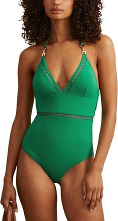 Reiss Rita Trim Swimsuit