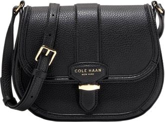 Cole Haan Marina Leather Saddle Bag
