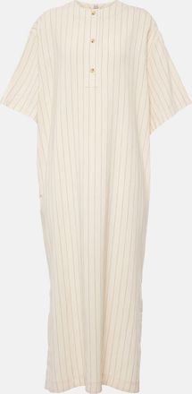 Toteme Pinstriped midi shirt dress