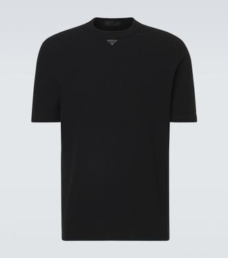 Prada Logo cotton T-shirt