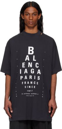 Tシャツ・カットソー BALENCIAGA Men T-shirt Military 739784TOVA9 2942 BALENCIAGA T-shirt/XL/cotton/BLK/TJ55 739784 TOVA9/Used | eBay