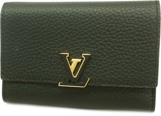 Louis Vuitton Hot Pink Noir Wallet (Tri-Fold) (Pre-Owned)
