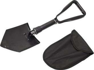 OEM Pala Plegable De Camping De 3 V&iacute;as - Negra