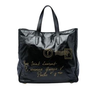 Saint Laurent Pre-owned Y Mail Tote - Pre-owned - Mujer - Negro - ONE SIZE