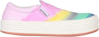 Palm Angels Slip-On Sneakers - Heren - Sneakers - Roze - 40 EU - Leer - Schoenen