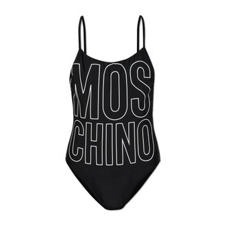 Moschino Badmode, Dames, Zwart, S, Zwemkostuum uit &eacute;&eacute;n stuk
