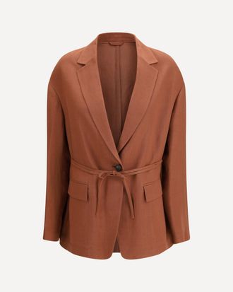 Brunello Cucinelli Monili-Embellishment Blazer Female 42