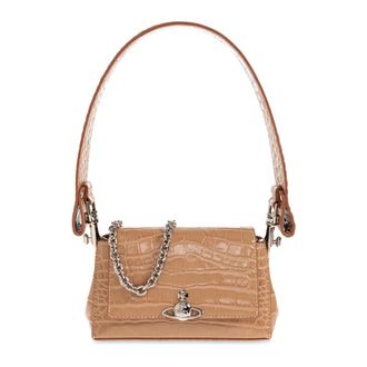 Vivienne Westwood Shoulder Bags, female, Beige, Size: ONE SIZE Hazel Small Bag