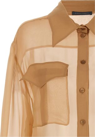 Alberta Ferretti Silk Womens Blouse