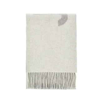 Jacquemus Jacquard logo wool scarf Man One Size