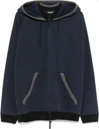 Emporio Armani Jassen, Heren, Blauw, L, Blouson Jacket