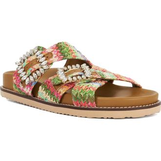 Dune London Lulos Sandal in Beige Multi at Nordstrom Rack, Size 10Us / 40Eu