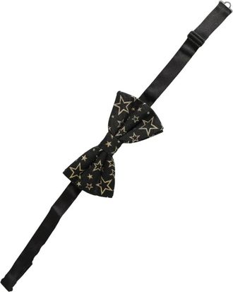 Dolce & Gabbana Strikdas - Heren - Accessoires - Zwart - ONE Size - Polyester - Accessoires