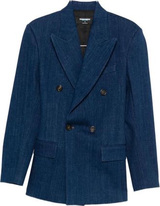 Dsquared2 Mujer, Chaquetas, Azul, Talla: XS